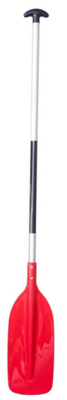 CA11 red PP canoe paddle with black blade detail