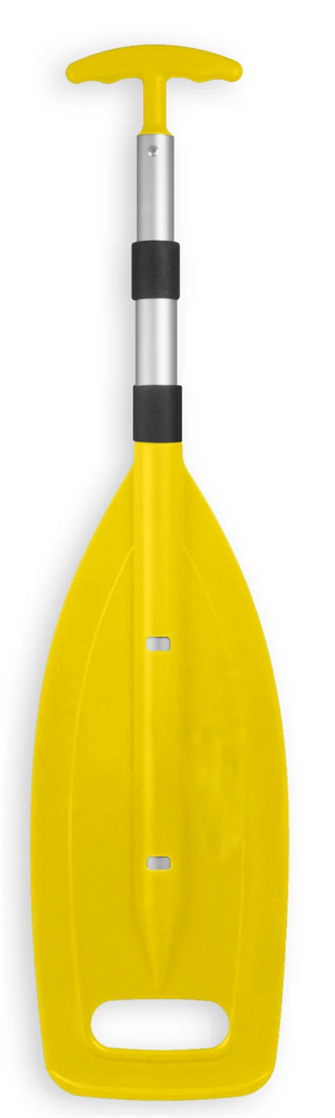 Yellow adjustable CA54 ABS canoe paddle