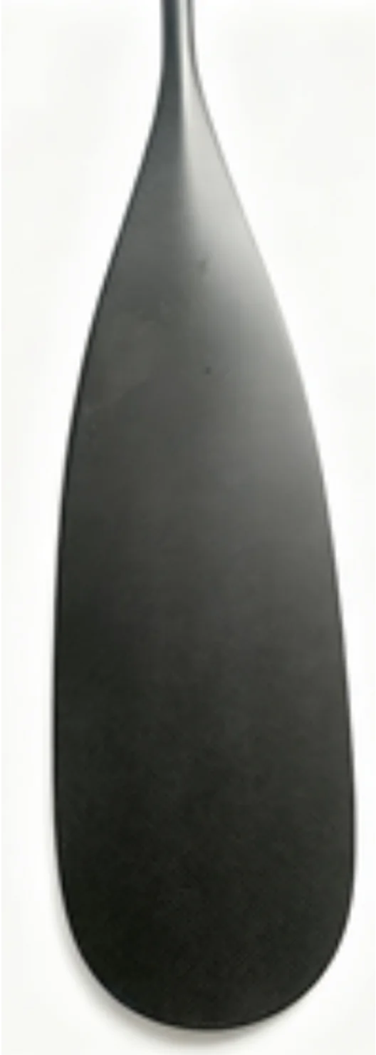 Close view of CC01-1 carbon canoe paddle blade