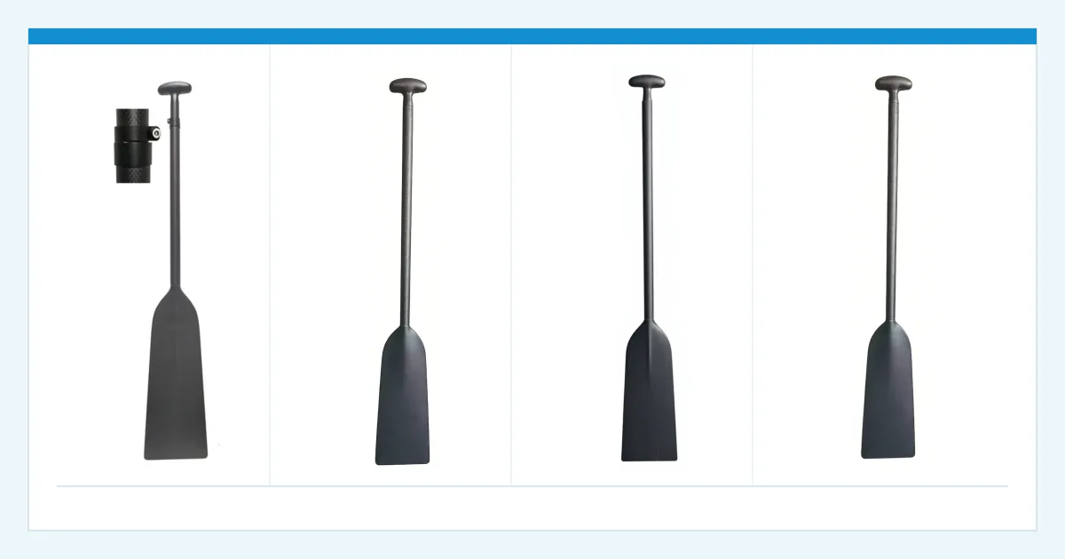 Four Vision Sports dragon boat paddle models
