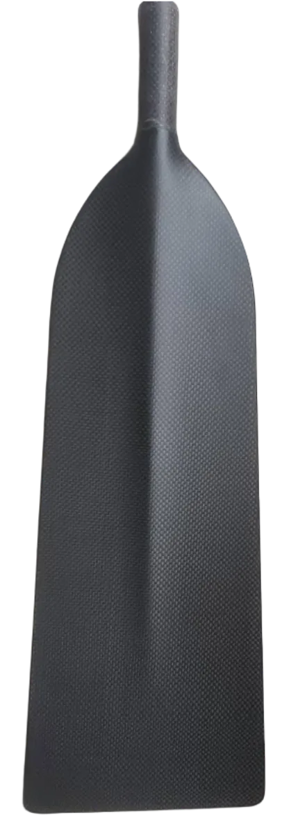 Close view of LZ05 carbon dragon boat paddle blade