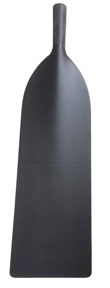Close view of LZ07 carbon dragon boat paddle blade