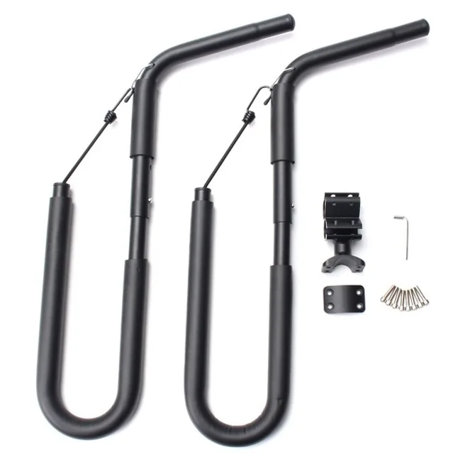KR01 J-bar kayak roof carrier and mounting hardware