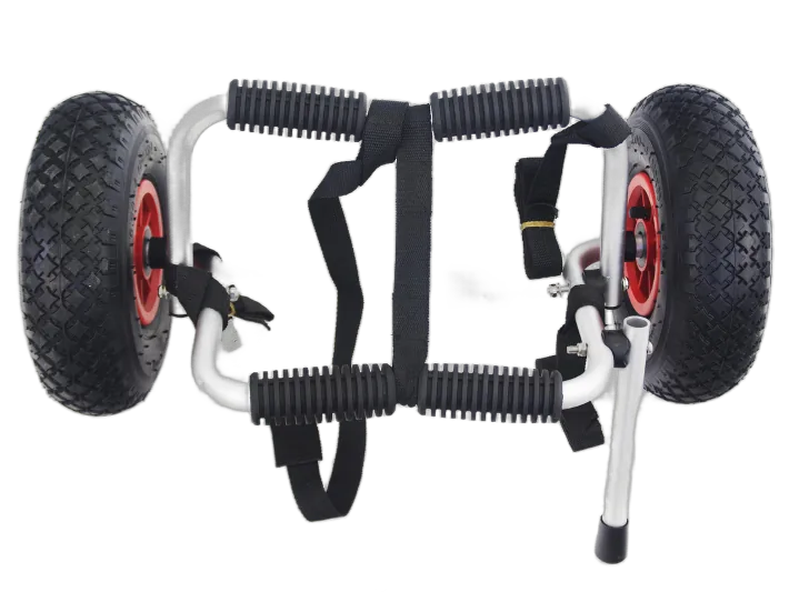 TR01 kayak cart with balloon-style wheels