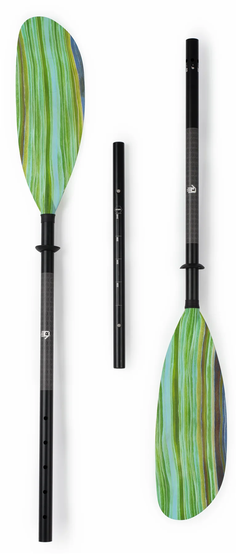 KA21 family graphic ABS kayak paddle components