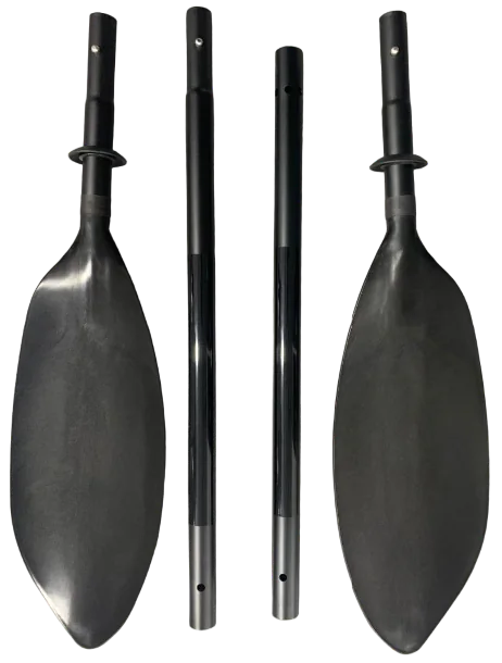 K365 black reinforced kayak paddle components