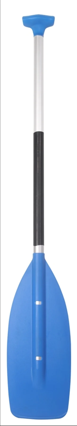 Single-blade canoe paddle system