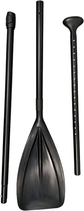 Isolated SA118-3 wide-blade SUP paddle components