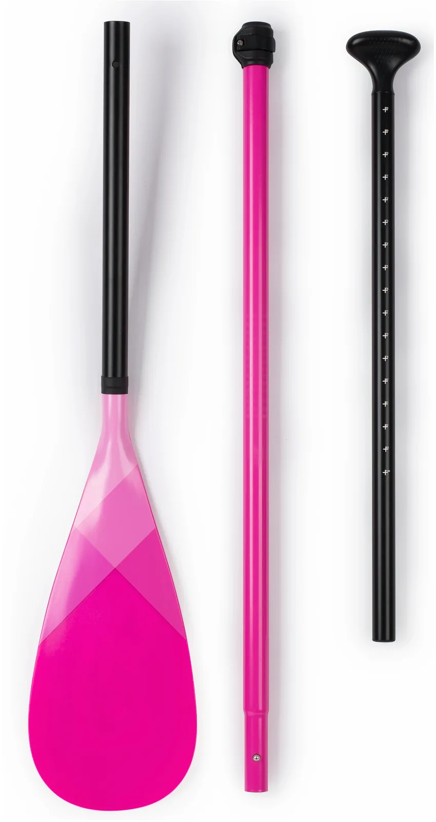 SA96 adjustable SUP paddle in a pink graphic finish