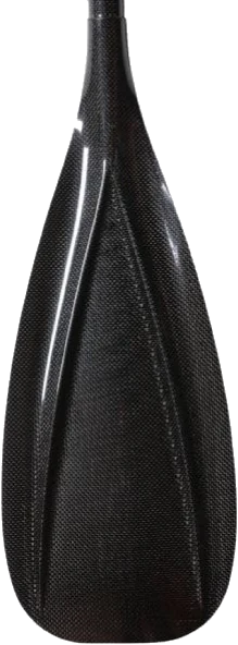 Isolated SC04-3 narrow carbon fiber SUP paddle blade